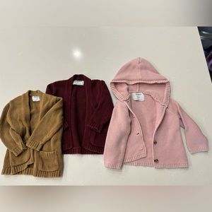 Girl Toddler Cardigan Bundle 18-24 month
